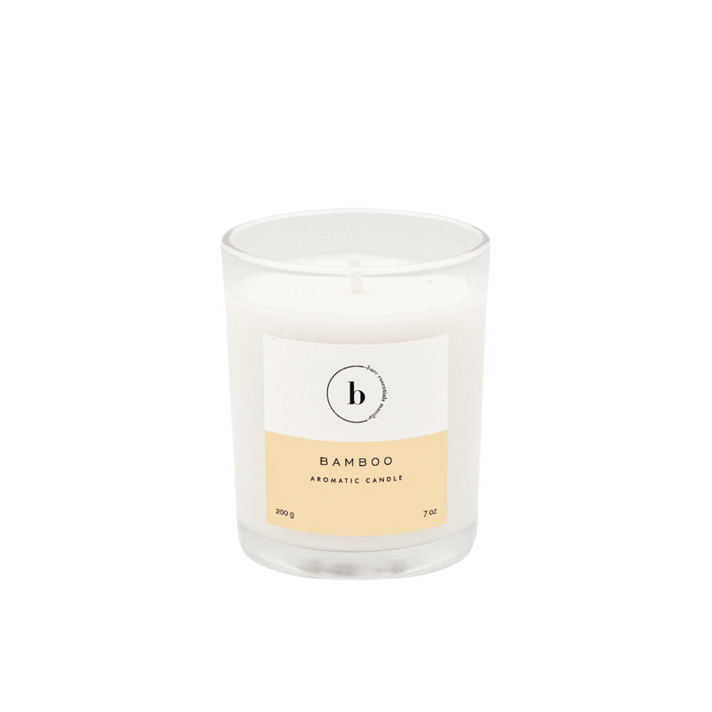 Bamboo Soy Candle in Glass