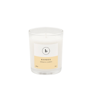 Bamboo Soy Candle in Glass