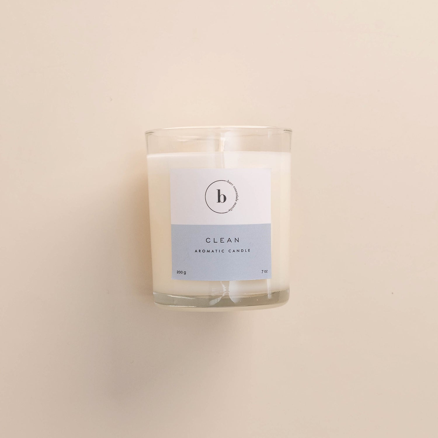 Clean Soy Candle in Glass