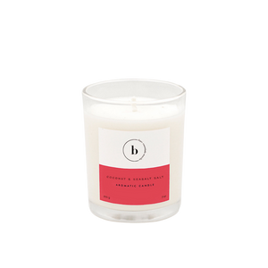 Coconut & Sea Salt Soy candle in Glass