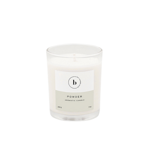 Powder Soy Candle in Glass