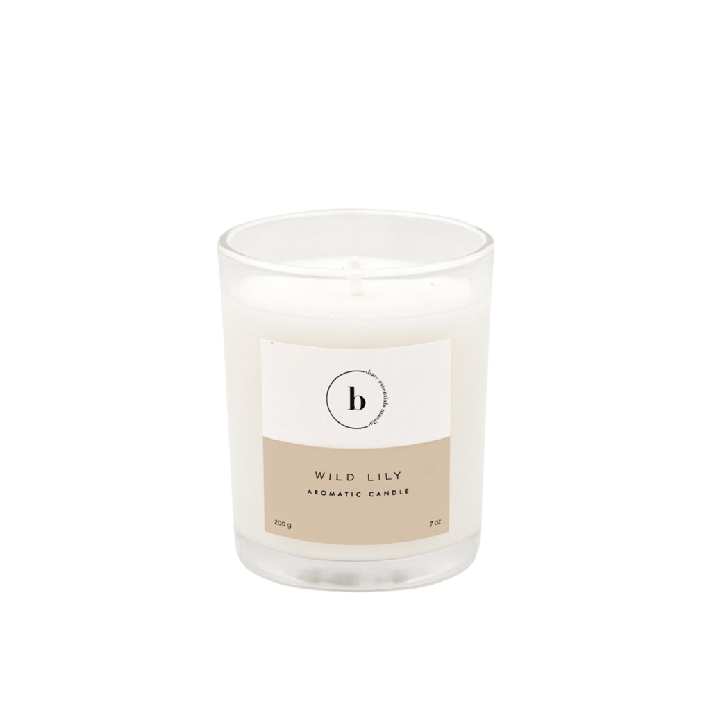 Wild Lily Soy Candle in Glass