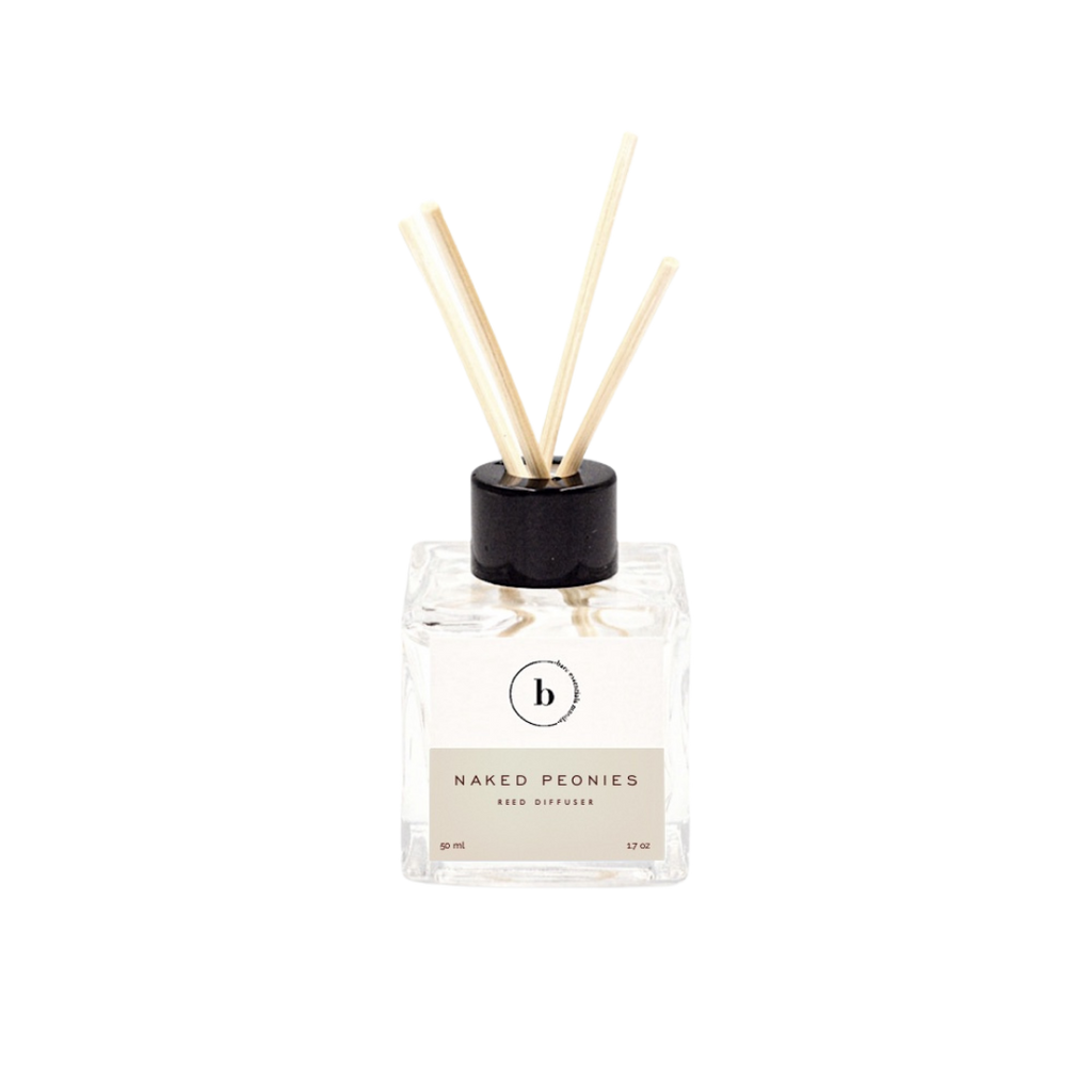 Naked Peonies Reed Diffuser